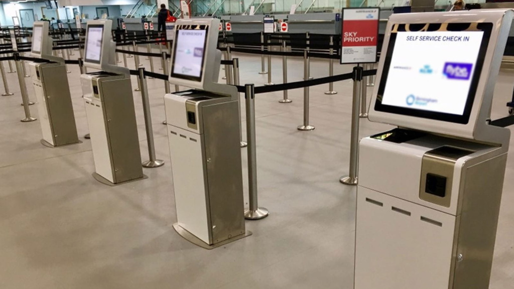 Airport Terminal Kiosk